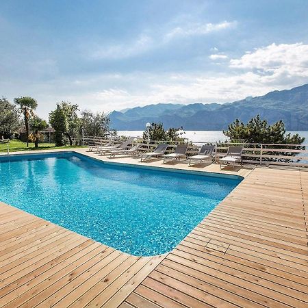 Tolle Wohnung In Malcesine Mit Garten, Grill Und Gemeinschaftlichem Pool Esterno foto